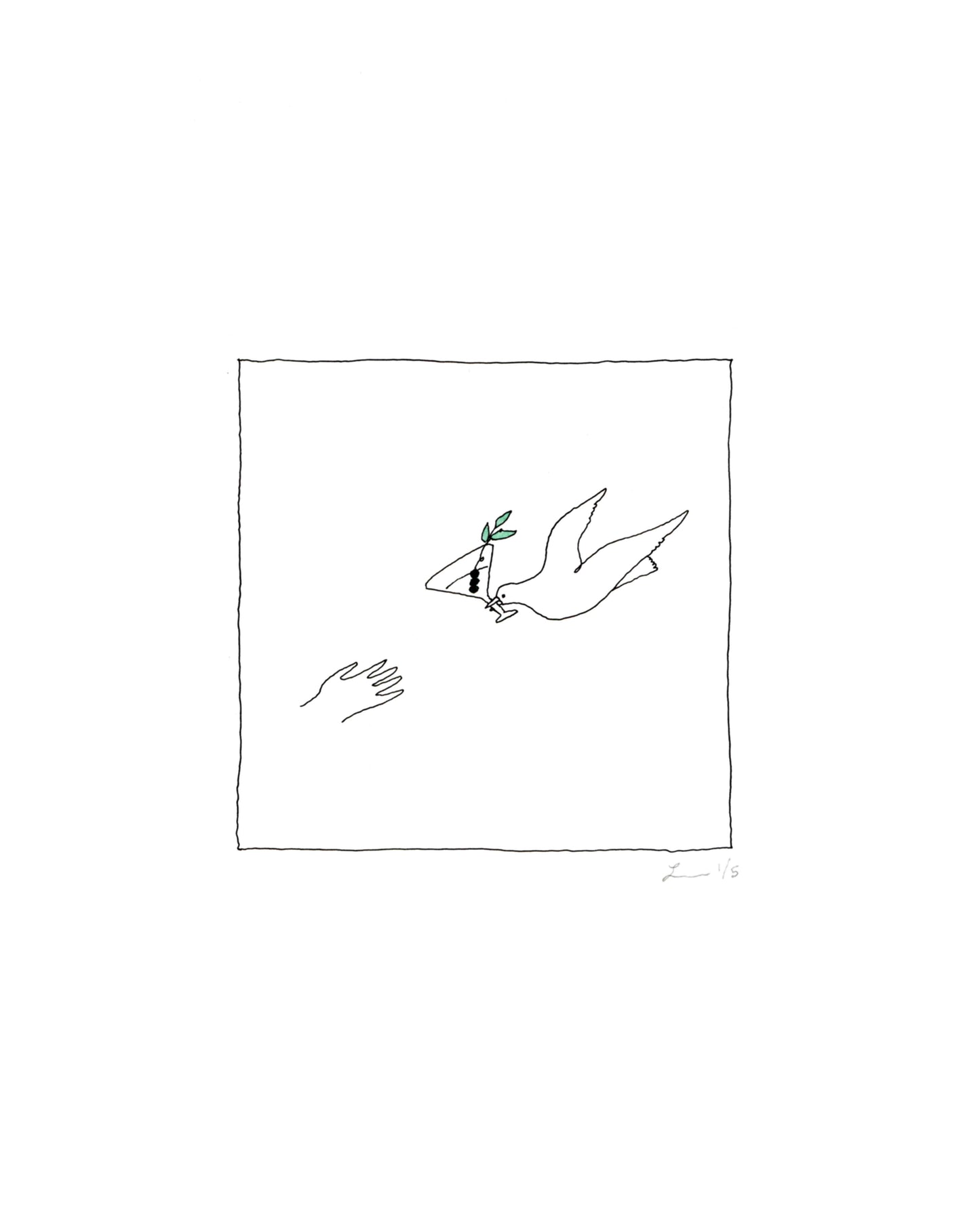 Redrawn Edition #2 : "The Dove"