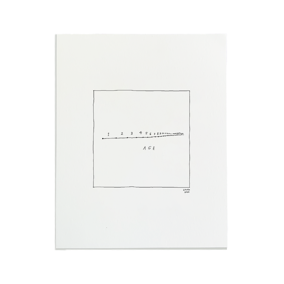 Age Letterpress Print